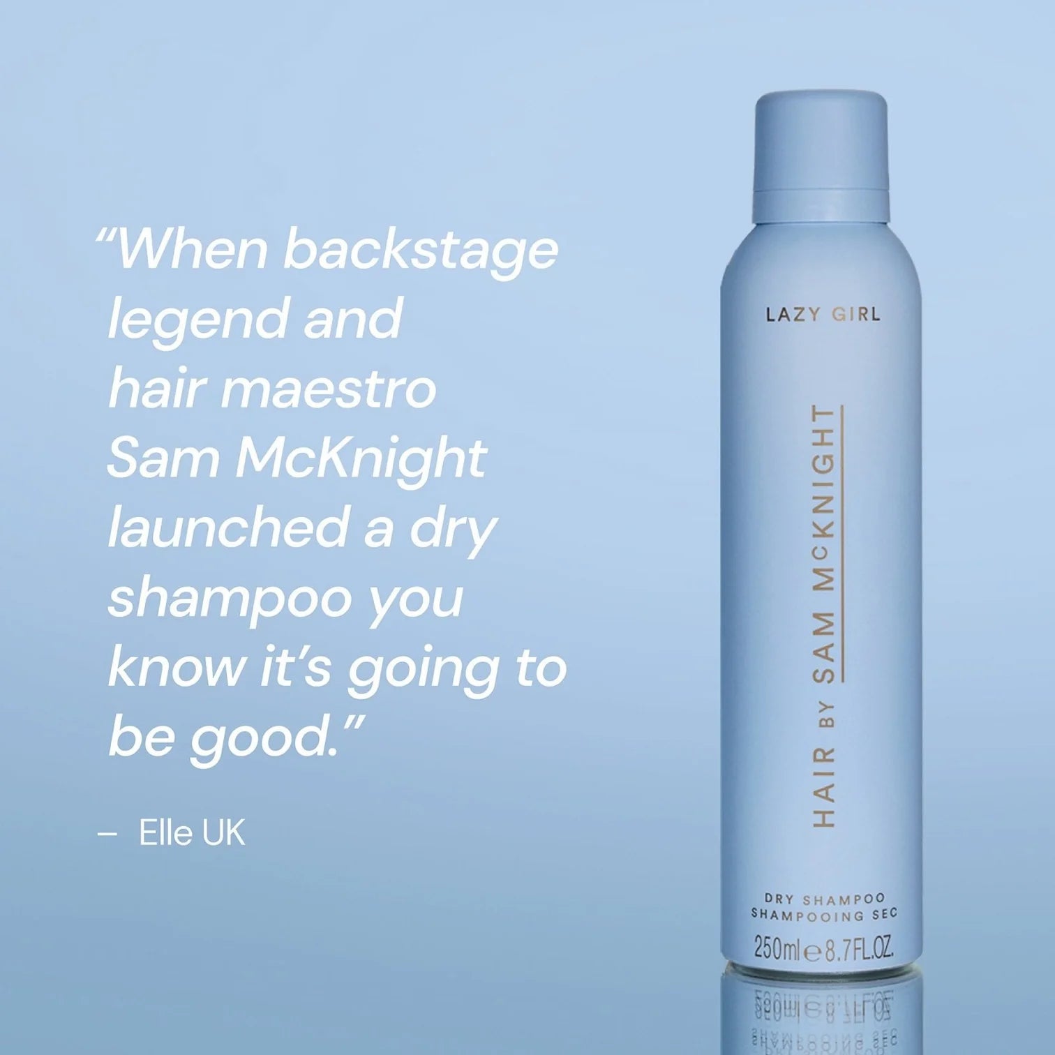 SM Dry Shampoo 250ml Lazy Girl - Tørrsjampo - JK-Shop