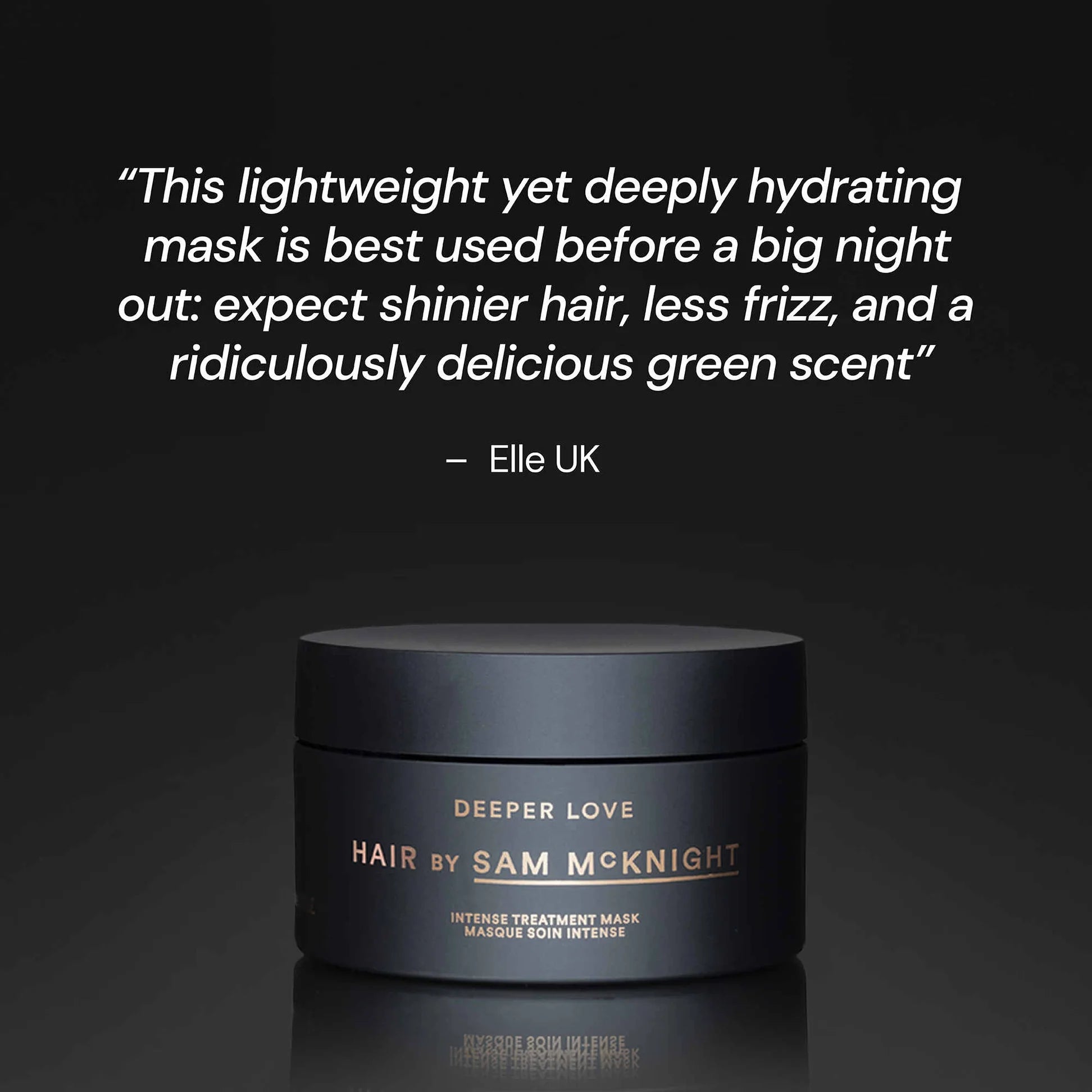 SM Intense Treatment Mask  Deeper Love - hårbehandling - JK-Shop
