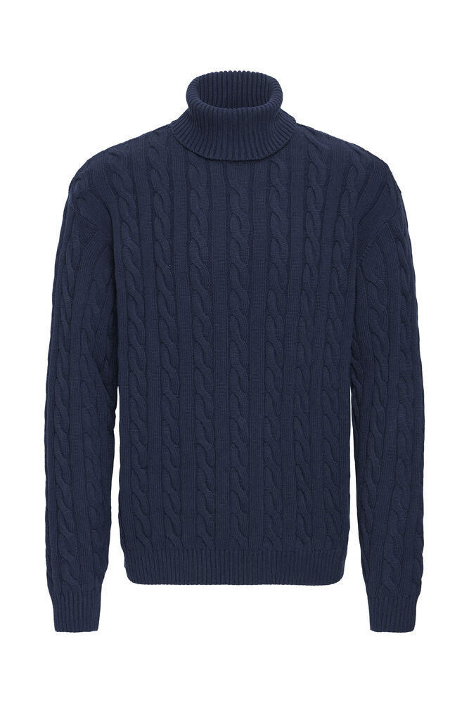 SOLID, MALCOLM HI NECK - Strikk - JK-Shop
