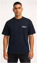 SOLID, VILARIO CREW SS - T-skjorter - JK-Shop