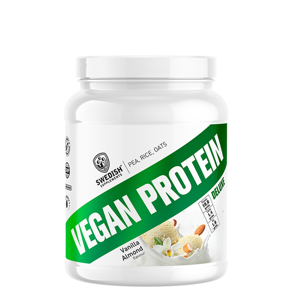 SS Vegan Protein Deluxe, 750g, Chocolate Banana - Vegansk proteinpulver - JK-Shop