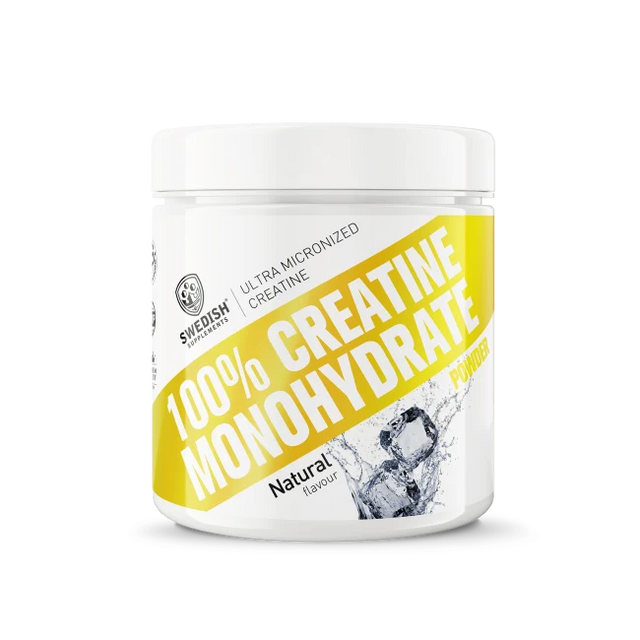 Swedish Supplements Creatine Monohydrate kreatinpulver