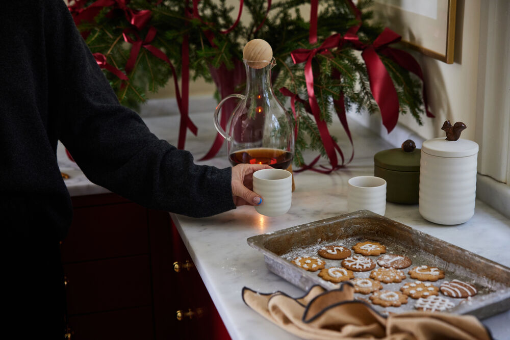 Sagaform Nature gløggkanne med varmer - Gløggkanne - JK-Shop