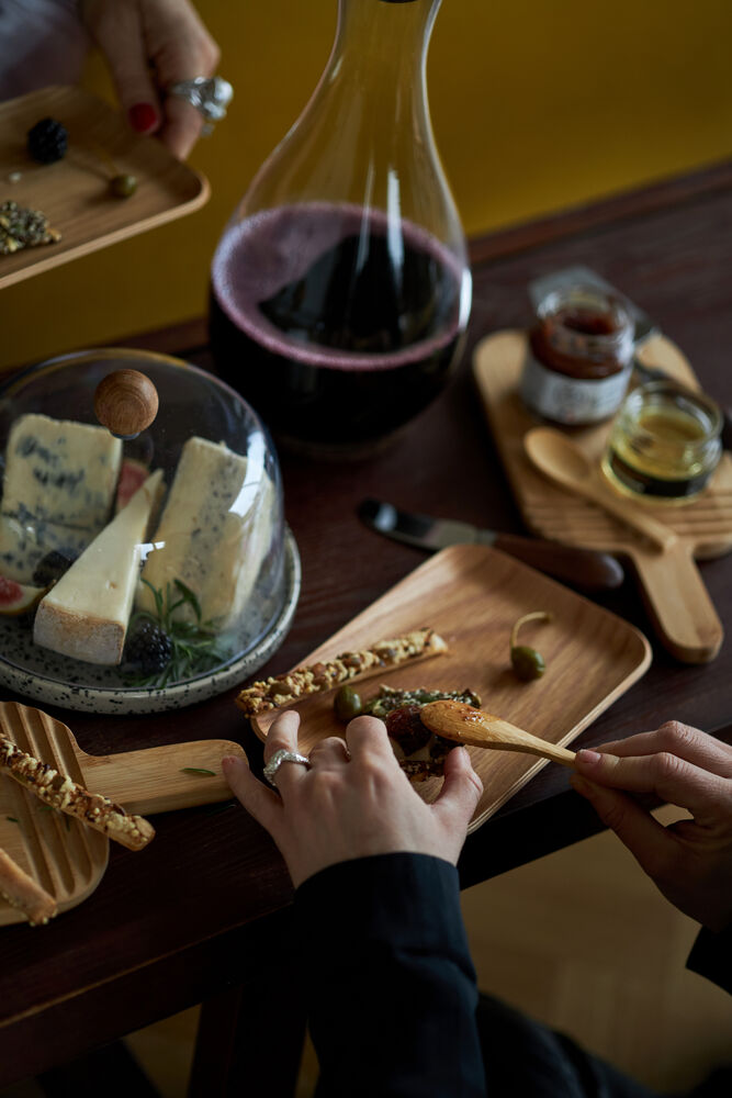 Sagaform Nature vinkaraffel med kork-kule - Vinkaraffel - JK-Shop