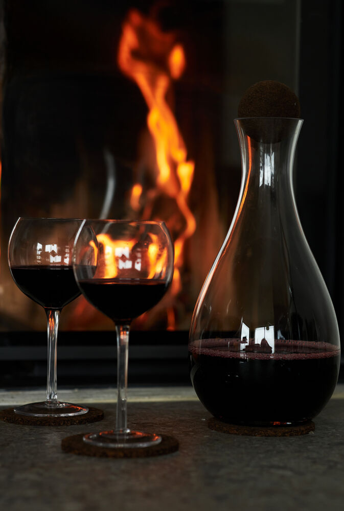 Sagaform Nature vinkaraffel med kork-kule - Vinkaraffel - JK-Shop