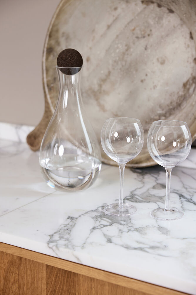 Sagaform Nature vinkaraffel med kork-kule - Vinkaraffel - JK-Shop