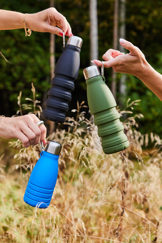 Sagaform Stig Sammenleggbar Flaske - Vannflaske - JK-Shop