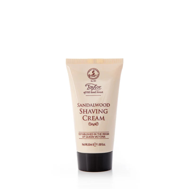 Sandalwood Shaving Cream Tube 50ml - Barberkrem - JK-Shop