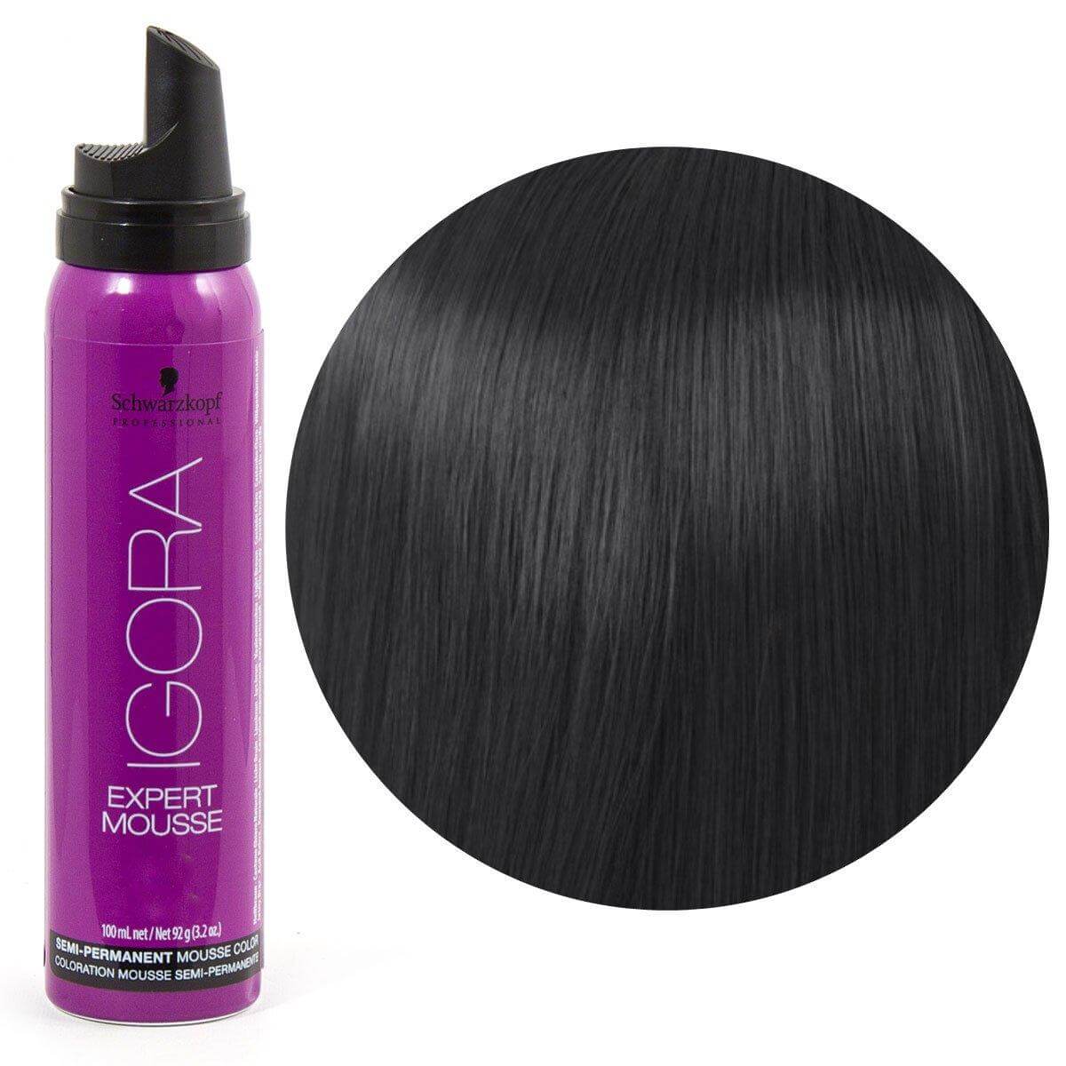 Schwarzkopf Expert Mousse 3-0 Mørk brun-Schwarzkopf-Hårskum-JKSHOP