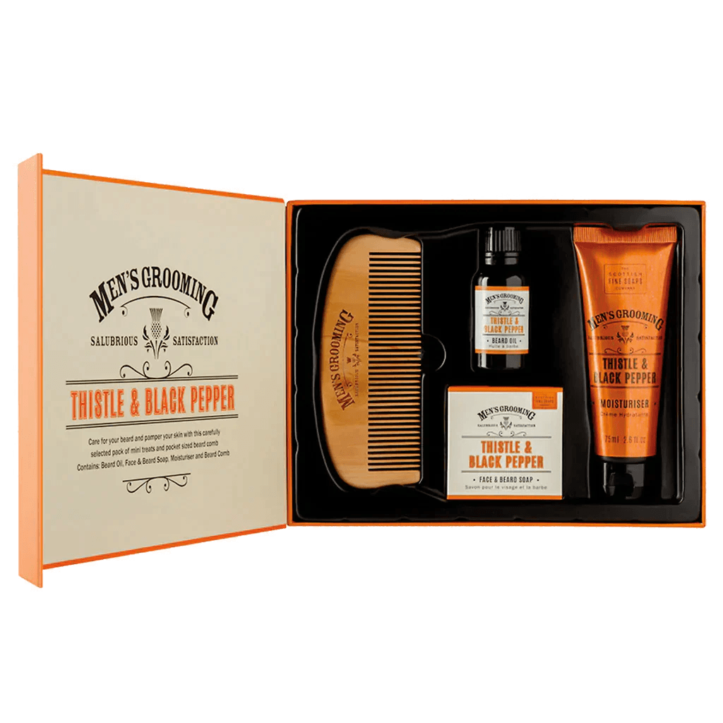 Scottish Fine Soaps Face & Beard Care Kit-Scottish Fine Soaps-J&K Shop