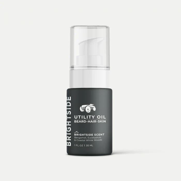 BrightSide Utility Oil: Beard + Hair + Skin