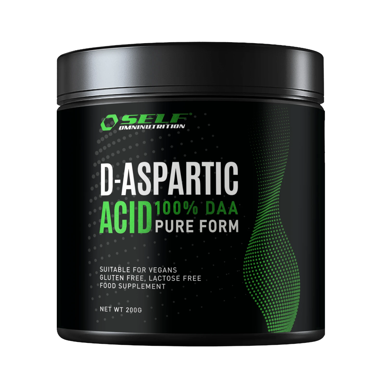 Self D.A.A (D-Aspartic Acid) 200g JAR - DAA - JK-Shop