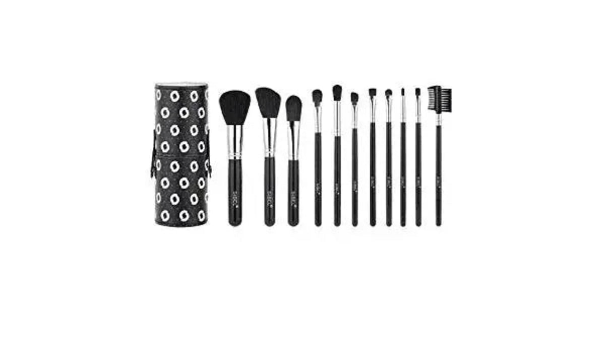 Sibel Black Swan Børstesett-Sminkekoster-JKSHOP