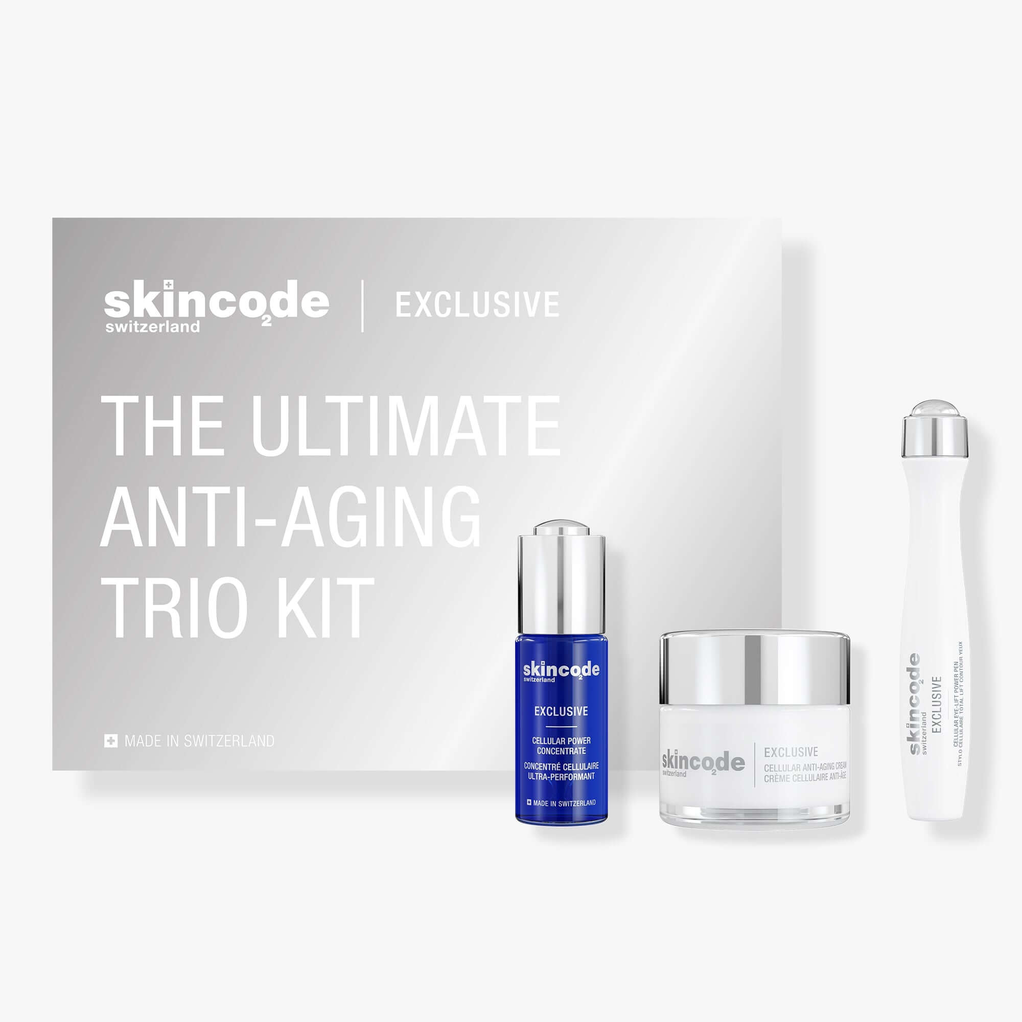 SkinCode Exclusive, Ultimate Anti-Aging Trio Luxury Kit-SkinCode-J&K Shop