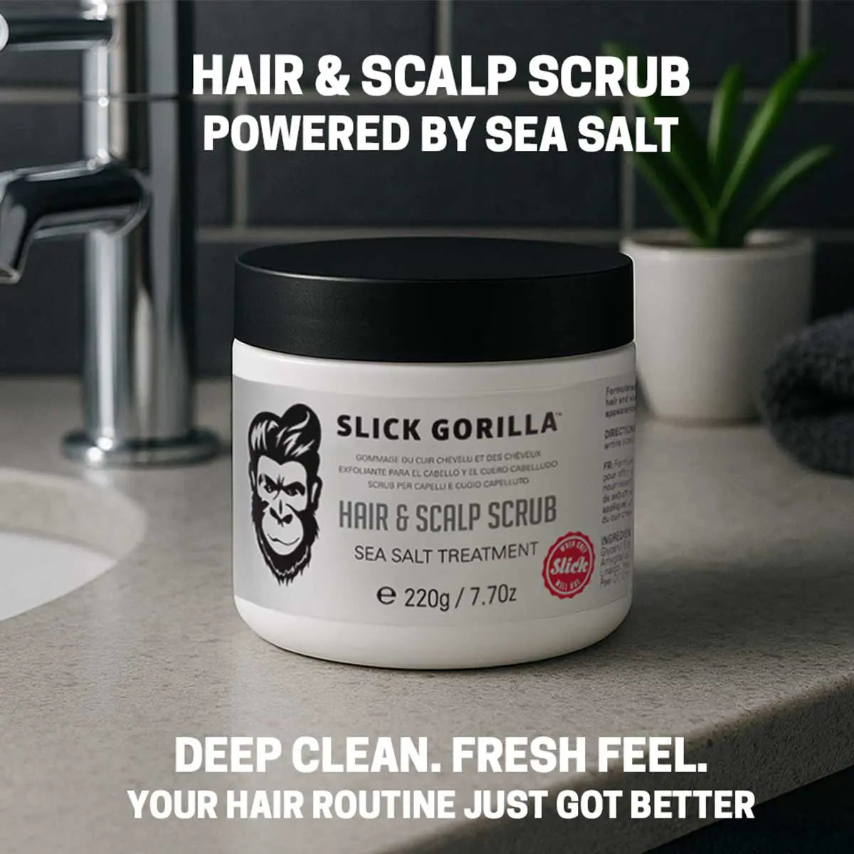 Slick Gorilla Hair & Scalp Scrub - Hårkur - JK-Shop