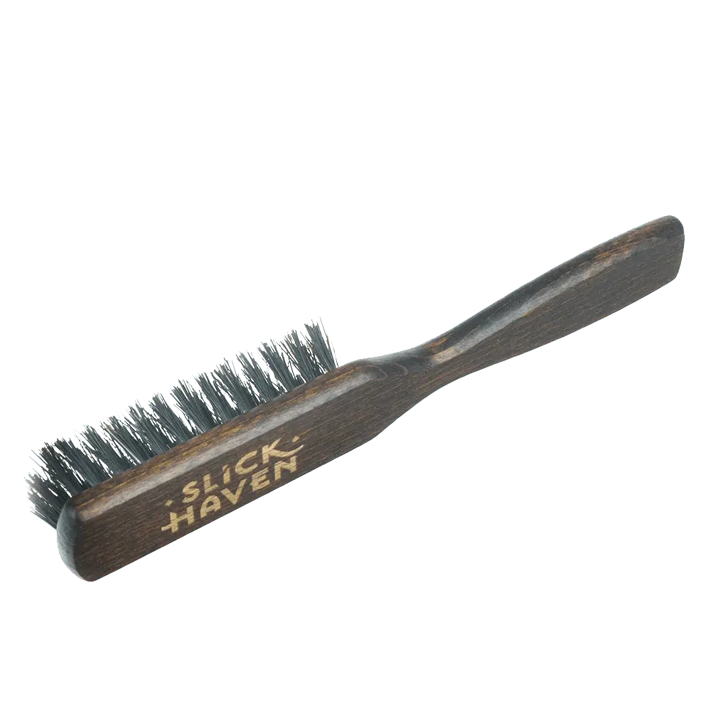 Slickhaven Beard Brush with handle-Slickhaven-J&K Shop