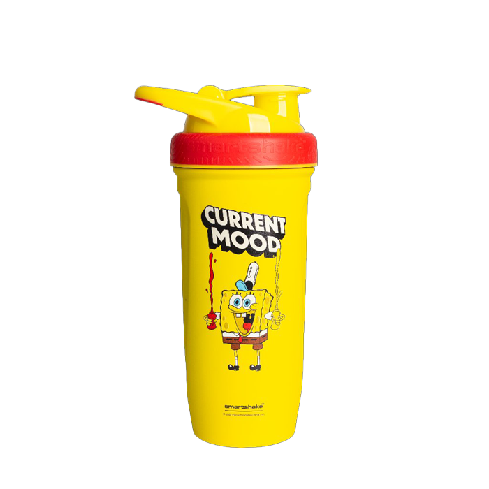 Smartshake Reforce Stainless Steel SpongeBob SquarePants Collection 900 ml - Shakers & Vannflasker - JK-Shop