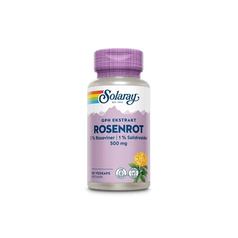 Solaray GPH rosenrot 500 mg 60 kapsler - Mikronæringsstoffer - JK-Shop