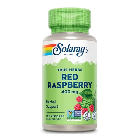 Solaray bringebærblad 400 mg 100 kapsler - Mikronæringsstoffer - JK-Shop