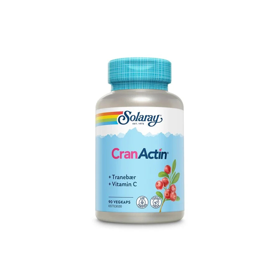 Solaray cranactin 400 mg 90 kapsler - Vitaminer og kosttilskudd - JK-Shop