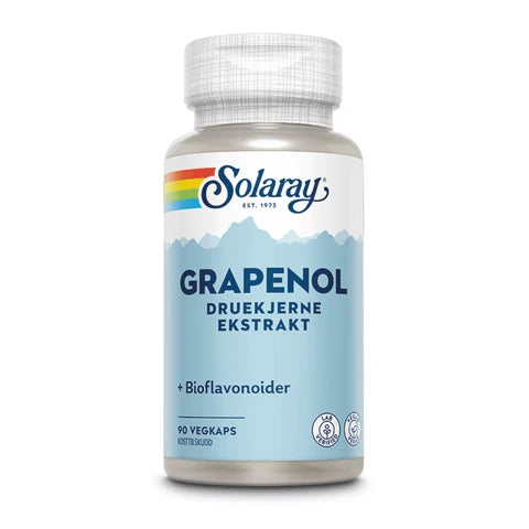 Solaray grapenol 50 mg 90 kapsler - Mikronæringsstoffer - JK-Shop