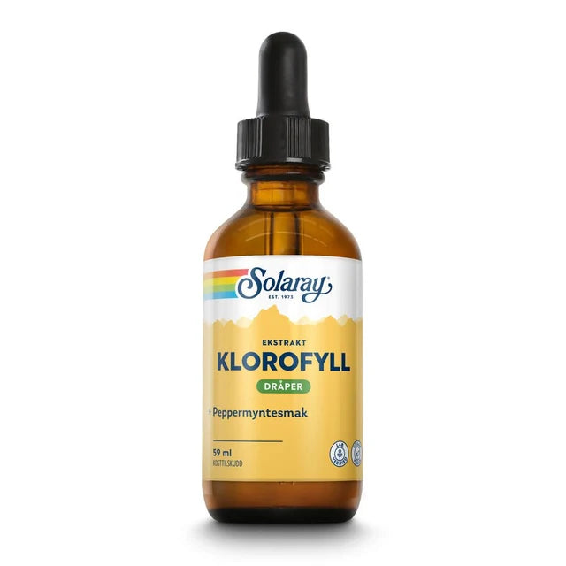 Solaray klorofyll dråper 59 ml - Mikronæringsstoffer - JK-Shop