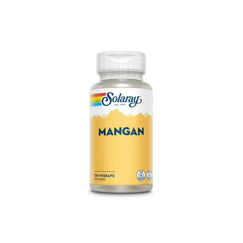 Solaray mangan 120 kapsler - Mikronæringsstoffer - JK-Shop