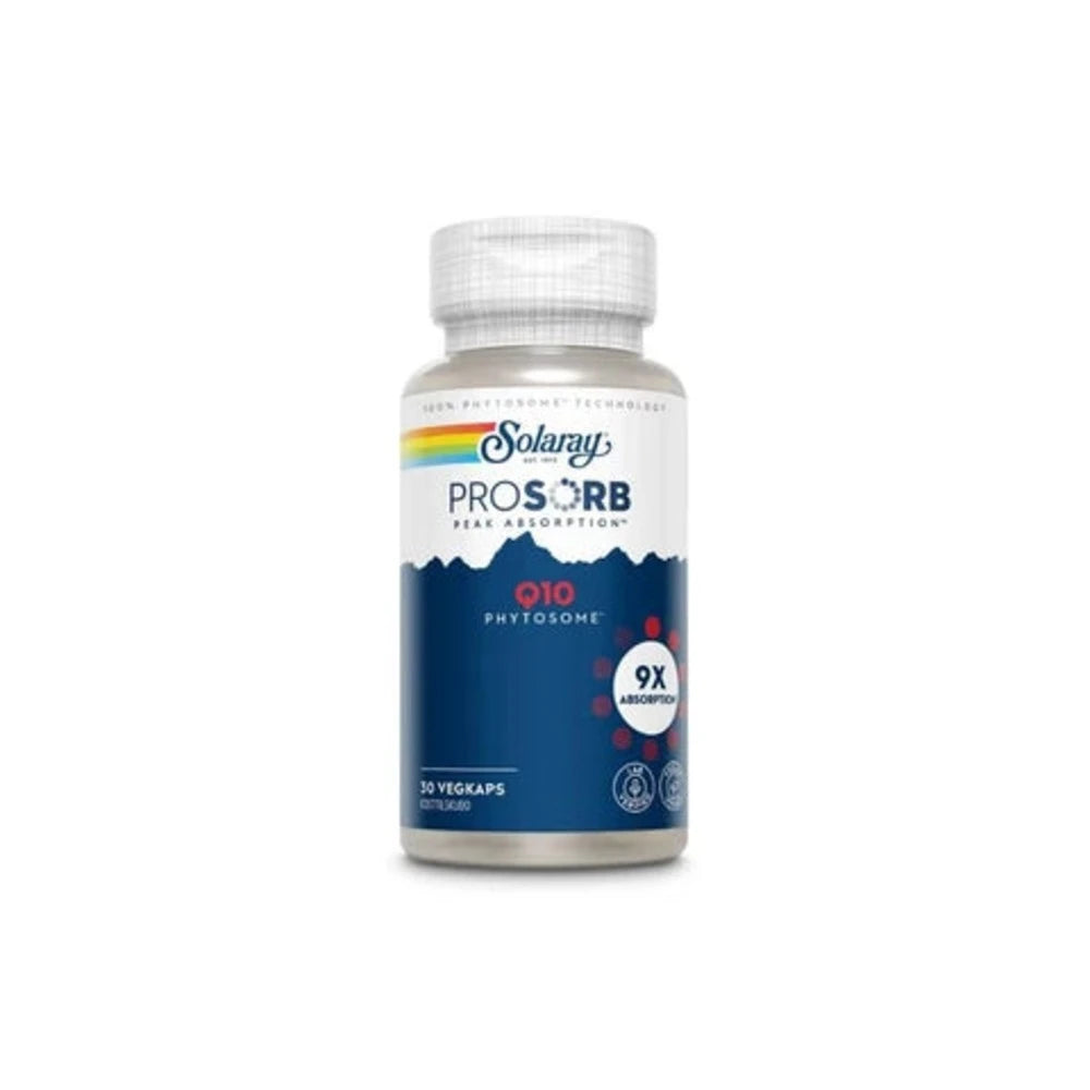 Solaray prosorb Q10 30 kapsler - Mikronæringsstoffer - JK-Shop