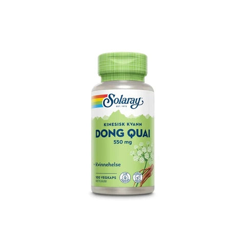 Solaray qvide dong quai 100 kapsler - Mikronæringsstoffer - JK-Shop