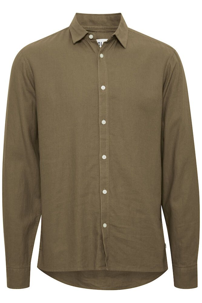 Solid, ENEA ALLAN LS Shirt, Regular Fit - Skjorter - JK-Shop