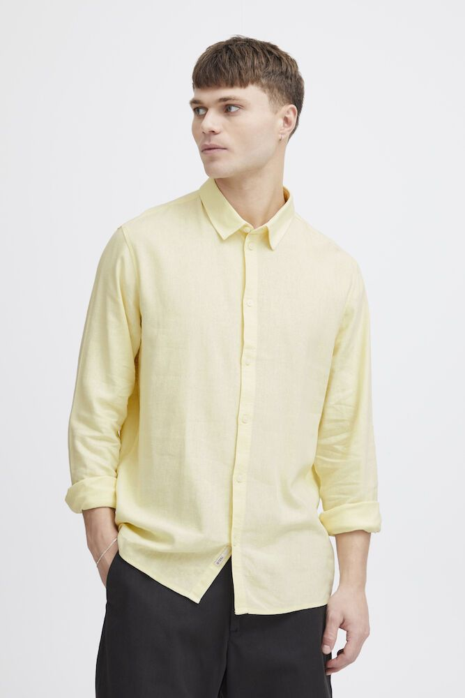 Solid, ENEA ALLAN LS Shirt, Regular Fit - Skjorter - JK-Shop