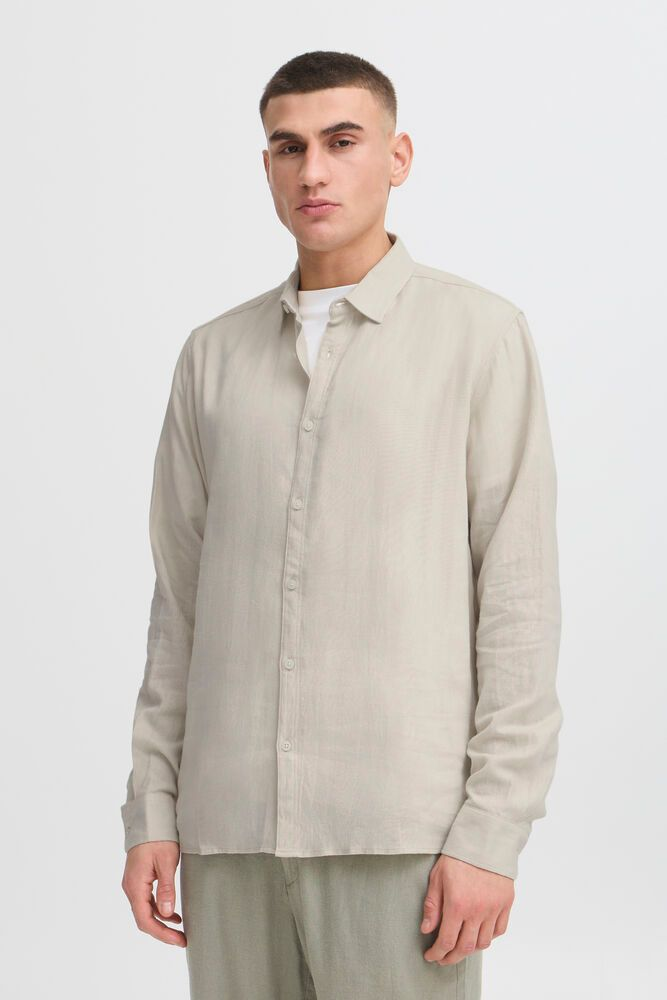 Solid, ENEA ALLAN LS Shirt, Regular Fit - Skjorter - JK-Shop
