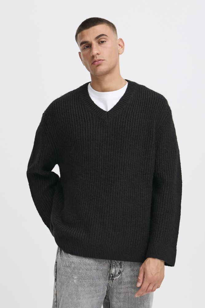 Solid SYLVAN, True Black - Strikk - JK-Shop