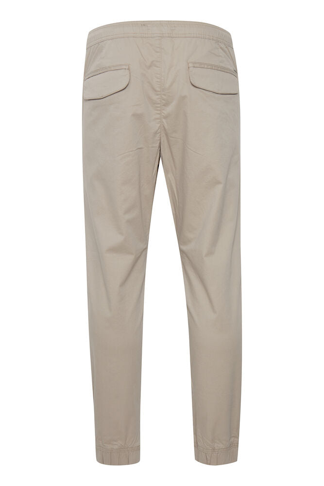 Solid Slim-Truc Cuff SIMPLE TAU - Nature - Bukser - JK-Shop