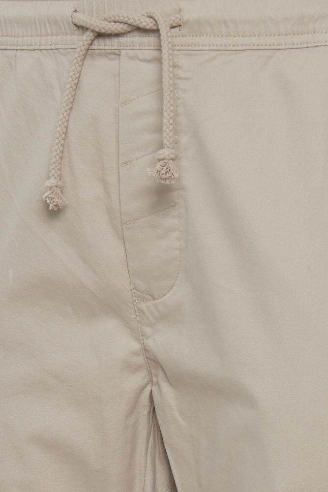 Solid Slim-Truc Cuff SIMPLE TAU - Nature - Bukser - JK-Shop
