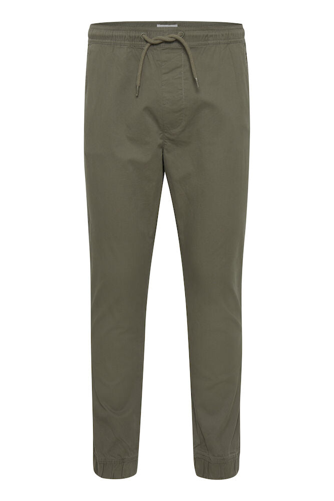 Solid Slim-Truc Cuff SIMPLE TAU - Nature - Bukser - JK-Shop
