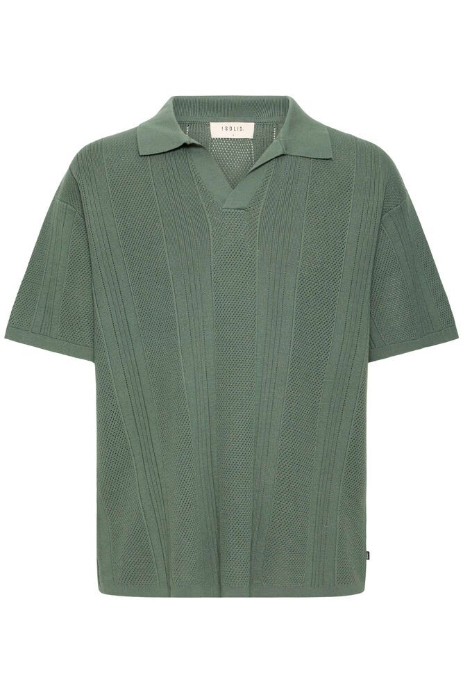 Solid, TREFOR Knit Polo, Box Fit - Polo - JK-Shop
