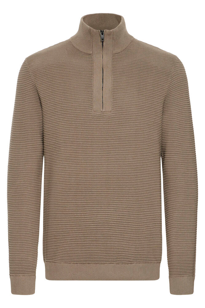 Solid Valencia half zip strikkegenser bilde 6