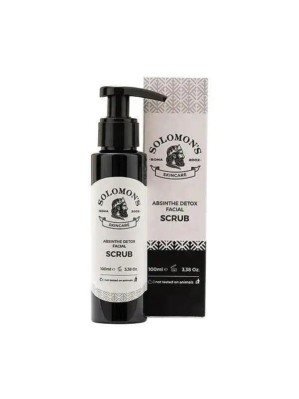 Solomon's Absinthe Detox Facial Scrub 100 ml-Solomons-J&K Shop