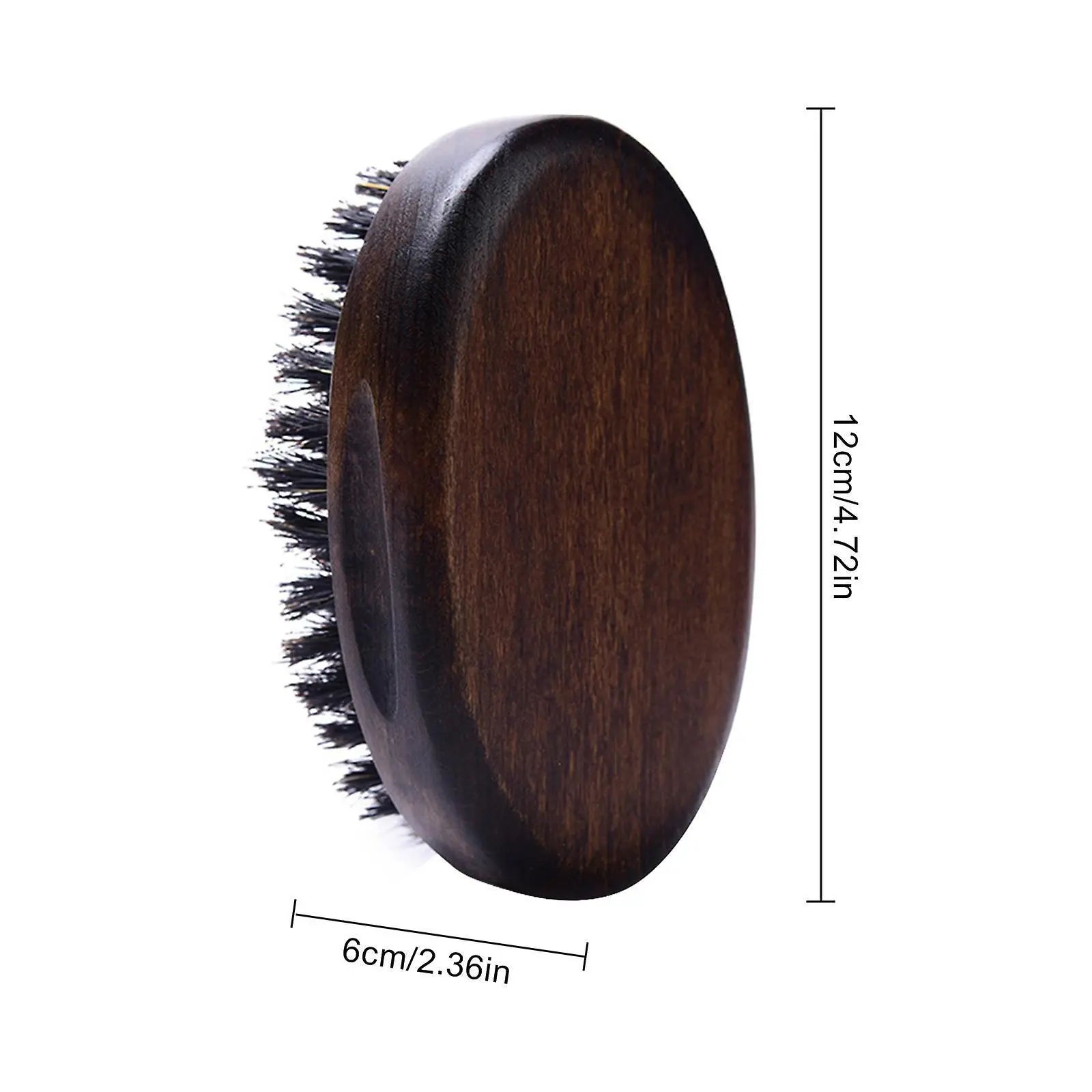 Solomon's Beard Brush Oval Light Wood-Solomons-J&K Shop