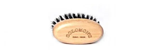 Solomon's Beard Brush Oval Light Wood-Solomons-J&K Shop