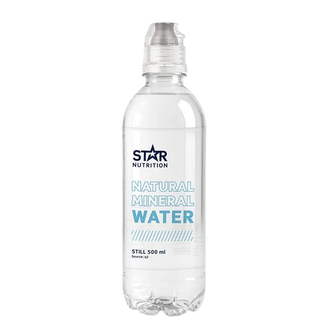 Star Nutrition Natural Mineral Water 500 ml Still 18-pack - Øvrig Drikke - JK-Shop