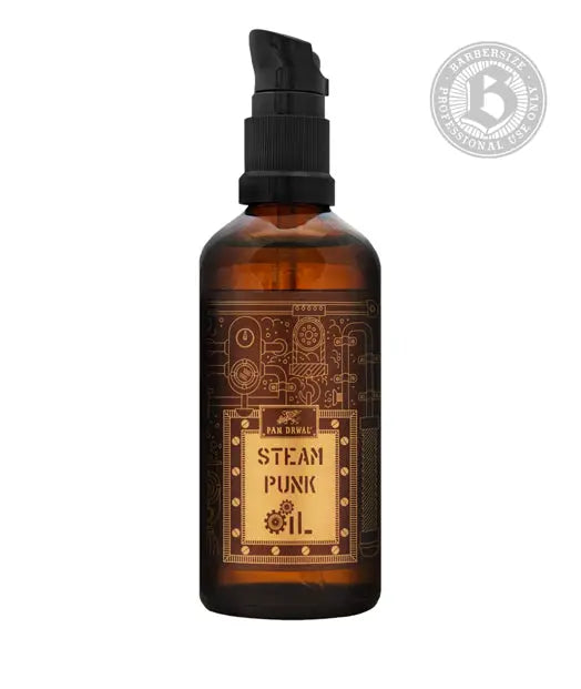 Steam Punk- Beard Oil 100ml - Skjeggolje - Skin Care - Pan Drwal