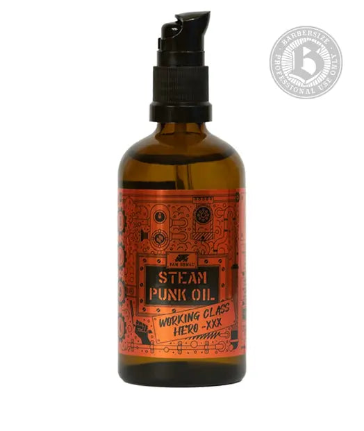 Steam Punk, Working Class Hero- Beard Oil 10ml - Skjeggolje - JK-Shop