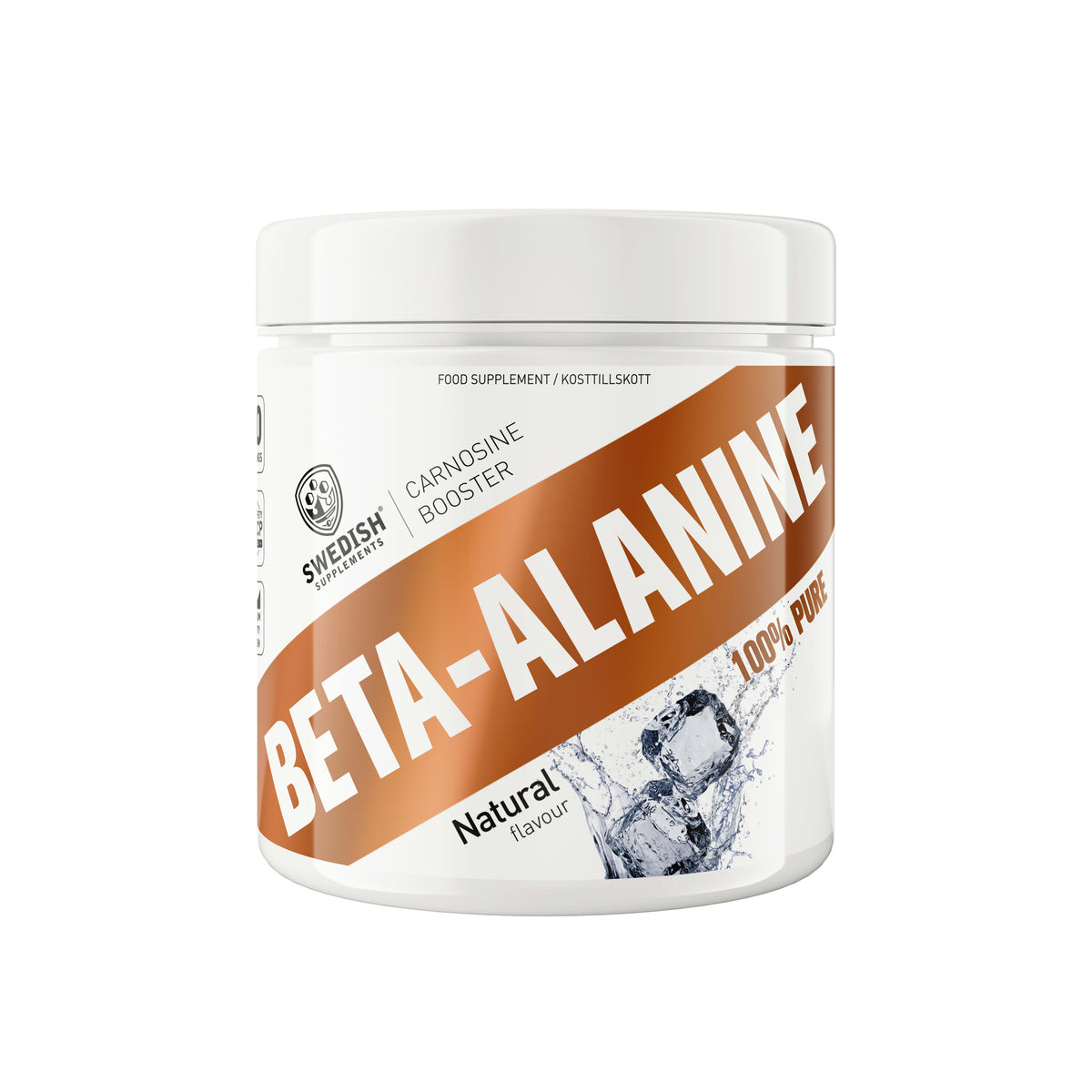 Swedish Supplements Beta-Alanin Powder, 200 g - Aminosyrer - JK-Shop