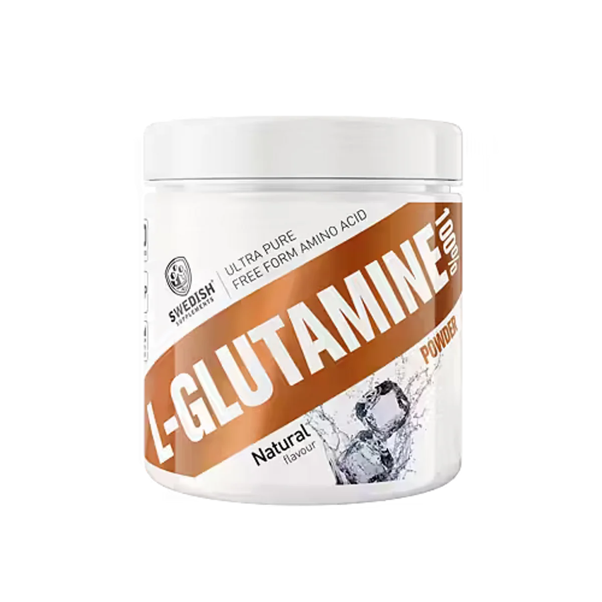 Swedish Supplements L-Glutamin 100 %, 250 g - Aminosyrer - JK-Shop