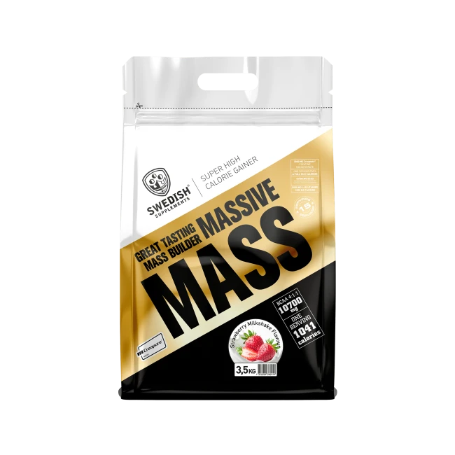 Swedish Supplements Massive Mass, 3,5 kg - Gainer - JK-Shop - bilde 4