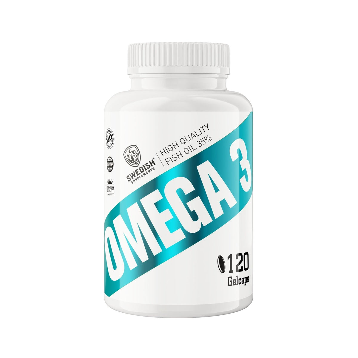 Swedish Supplements Omega 3, 120 kapsler - Omega-3 - JK-Shop