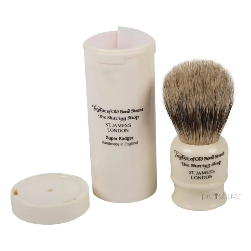 Taylor Of Old Bond Street, Super Badger- Travel Brush-Taylor of old Bond Street-J&K Shop