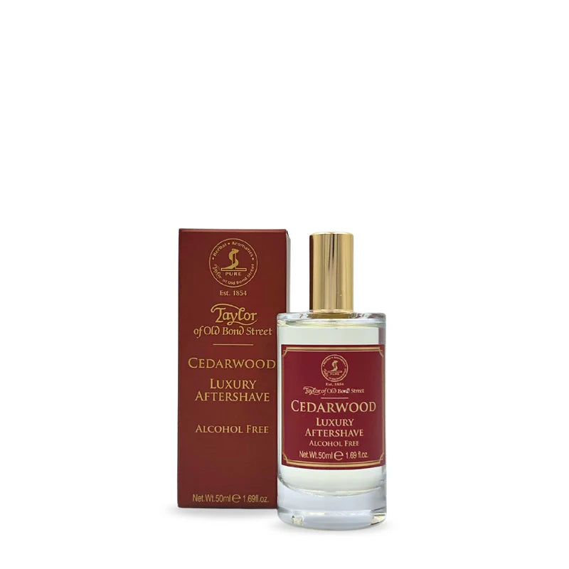 Taylor of Old Bond Street Cedarwood Aftershave Lotion 50 ml - Etterbarberingskrem - JK-Shop